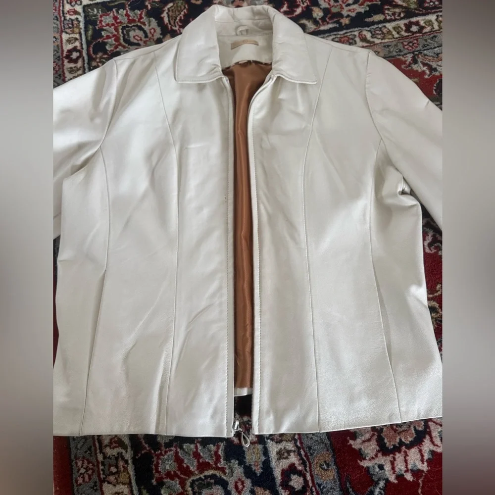 Wilsons Leather Women's Jacket Y2K Style Cut-Cloud-Large - Picture 5 of 11